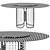 Formitalia Sunflower Table, Elegant Design 3D model small image 2