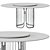 Formitalia Sunflower Table, Elegant Design 3D model small image 3