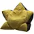 Rose Bean Bag Chair in Four Colors 3D model small image 3