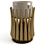 Elegant Panarea Cache Pot 3D model small image 7