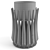 Elegant Panarea Cache Pot 3D model small image 8
