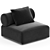 Shinto Single Seat Sofa 3D model small image 1