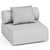 Shinto Single Seat Sofa 3D model small image 4