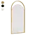 Arkelo Rectangular Mirror Frame 3D model small image 1