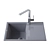 Elleci Easy 680-500mm Sink 3D model small image 2