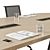 Modern Oval Conference Table 2015 3D model small image 4