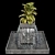 Dual Waterfall Fountain Cascade Model 3D model small image 3