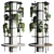 Tall Column Pillar Plant 03 3D model small image 1