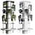 Tall Column Pillar Plant 03 3D model small image 5