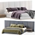 Fendi Casa Delano Bed 3D-Model 3D model small image 3