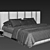 Fendi Casa Delano Bed 3D-Model 3D model small image 5