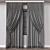 Curtain A118 3D Model Formats 3D model small image 4