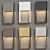 Contemporary Outdoor LED Wall Sconce 3D model small image 4