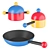 Bubble Cookware Set | Colorful Italian Pans 3D model small image 1