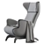 Zanotta Modern Armchair 3D Model 3D model small image 7