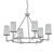 Elegant Gaya Medium Chandelier 3D model small image 2