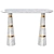 Elegant Koket Console Table 3D model small image 1