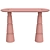 Elegant Koket Console Table 3D model small image 2