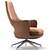 Elegant Flexform Eliseo Armchair 3D model small image 5