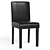 Homall Upholstered Parsons Chair 3D model small image 1