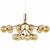 Golden Brass Pendant Lamp APIALES 3D model small image 1