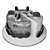 Delicious Oreo Cake 3D Model 3D model small image 2