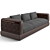 Luxurious Bentley Home Westbury Sofa 3D model small image 4