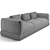 Luxurious Bentley Home Westbury Sofa 3D model small image 5