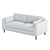 Avondale 73" Sofa 3D Model 3D model small image 4