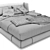 Luxury Reeves Minotti Bed Set 3D model small image 4