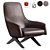 Modern Minimalist Sofa Furniture Set 3D model small image 1