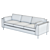 Avondale Grande Sofa 3D Model 3D model small image 7