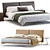 Elegant Ditre Italia ADA Bed 3D model small image 2