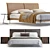 Elegant Ditre Italia ADA Bed 3D model small image 3