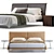 Elegant Ditre Italia ADA Bed 3D model small image 4