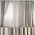 Polygonal Curtain Model Set 3D model small image 1