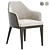 Elegant Marco Chair Como Furniture 3D model small image 1