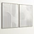 Plaster Dual Frame Collection: Interiors 3D model small image 4