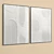 Plaster Dual Frame Collection: Interiors 3D model small image 5