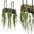 Metal Box Hanging Plants Set 3D model small image 1