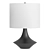 Marie Charcoal Resin Table Lamp 3D model small image 1