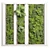 Concrete Frame Vertical Wall Garden 3D model small image 2