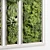 Concrete Frame Vertical Wall Garden 3D model small image 4