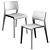  Sleek Arper Juno Chair 3D model small image 5