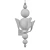 Glamorous Ilfari Tears Moonlight Sconce 3D model small image 2