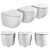 VitrA Sento Compact Wall HungUIScrollView Toilet 3D model small image 1