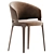 Modern VELIS Armchair by Potocco 3D model small image 4