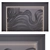 Wave Composition Metal Wall Art 3D model small image 6