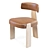 Oru SI2270: Bold 70s Inspired Dining Chair 3D model small image 4