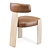 Oru SI2270: Bold 70s Inspired Dining Chair 3D model small image 6